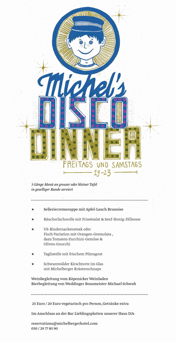 Michel' Disco Dinner