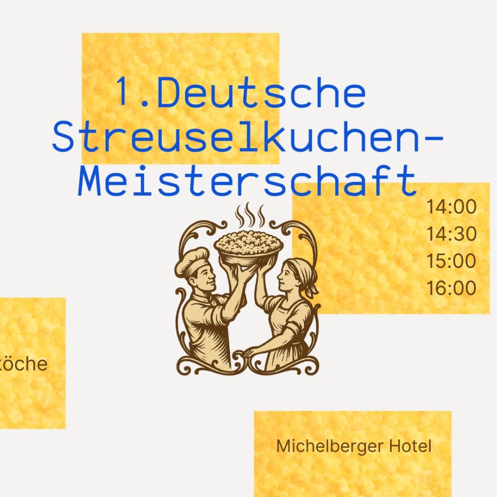 Streuselkuchen Backen mit Verkosten. Kostenloses Event Berlin Sonntag 21.09. Michelberger Hotel